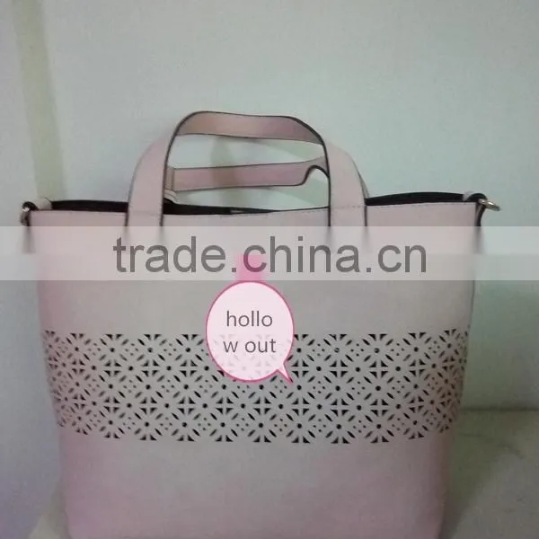 2017 2018 Fashion Hot Wholesale High Quality Classic pu New Hollow Bag photo-4