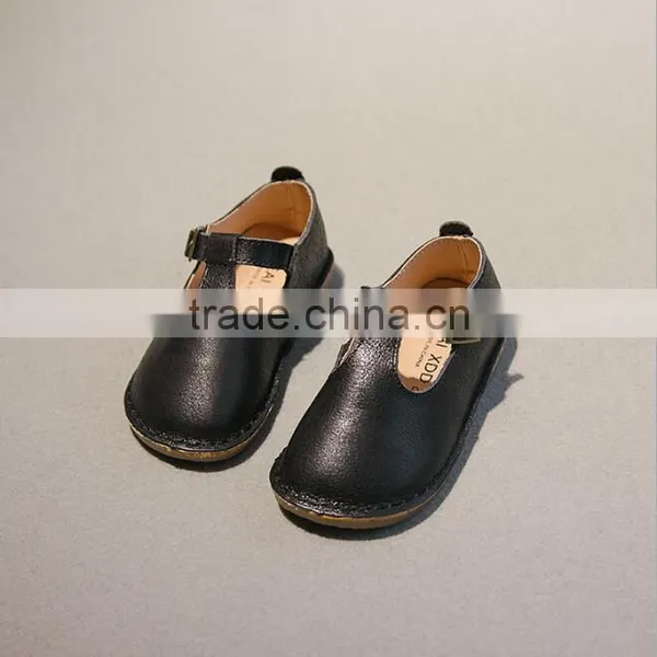 Zm50158b 2017 New Product Kids Sandal pu Leather Girl Thin Shoes photo-3