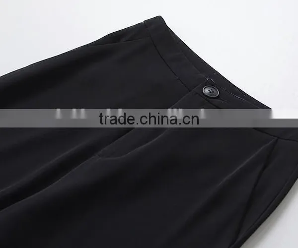 Custom Long Loose Culottes Pants, Hot Culottes Shorts for Girls, Women Plain Fashion Pants Culottes photo-3