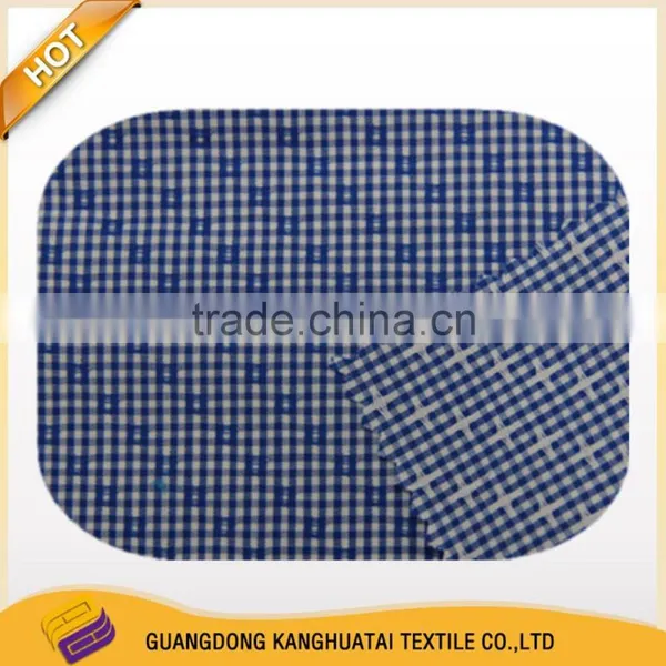 Factory Price 100% Cotton Yarn Dyed Shirt Grey Fabric photo-2