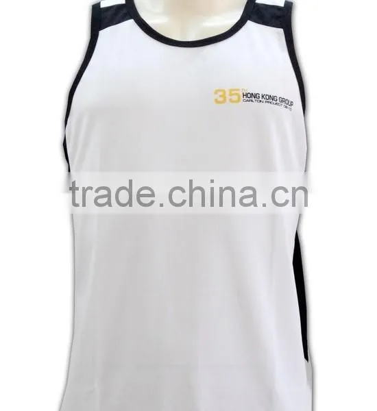 Chinese Manufatory High Quality New Design Basketball Tank photo-2