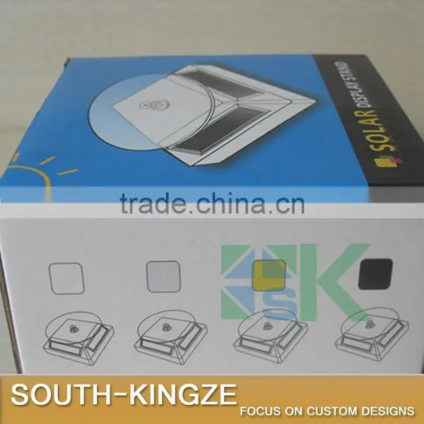 9x9x5cm Square Digital Solar Display Stand photo-5
