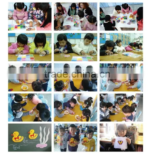 2400Pcs 24 Color Hama Beads 5MM Perler Beads DIY Creative Puzzles Tangram Jigsaw Board Educational Baby Kid Toys Gifts photo-6