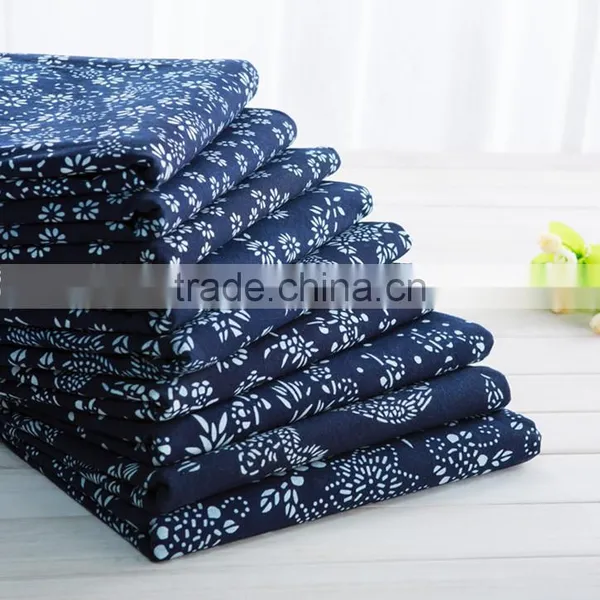 Ttraditional Chinese Printed Blue and White Porcelain Tablecloth Fabric Factory Onsell photo-3