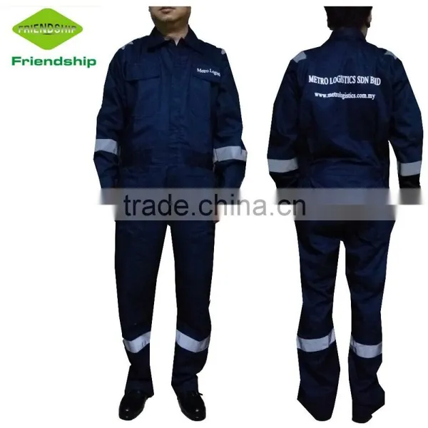 Safety Coverall 65%Cotton And 35%Polyester European Coverall Workwear photo-5