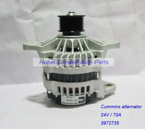 Cummins QSB6.7 Engine Alternator 3972735, 4993343,4936879,