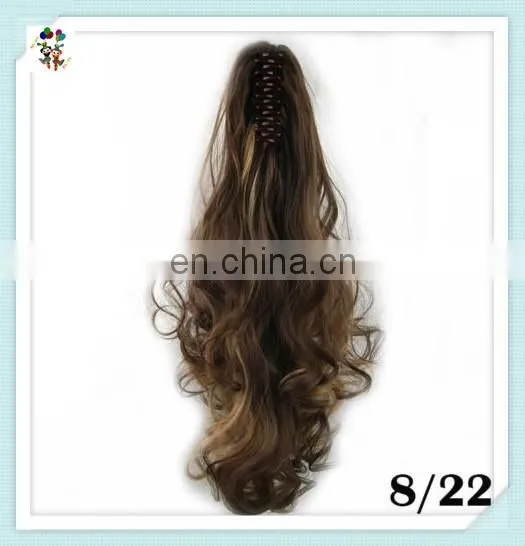 Womens Sexy Long Curly Drawstring Synthetic Hair Ponytails HPC-0199