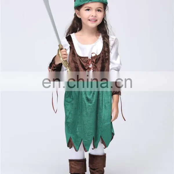 Kids Party Cosplay Robin Hood Costume FGCC-0147 photo-5