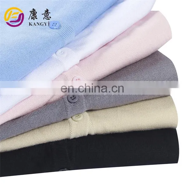 OEM & ODM Service Pure Color Knitted Cardigan Sweater for Girl 2017 photo-4