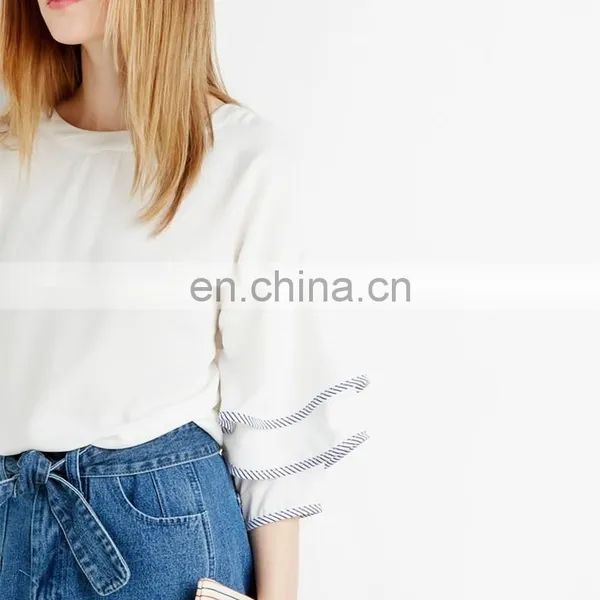 Female Chiffon Floral Print Shirts Black Outdoor Clothing Shirts photo-5