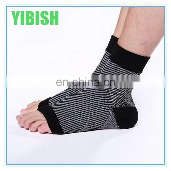 Medical Grade Graduated Ankle Brace Compression Socks for Achilles Tendonitis, Plantar Fasciitis & More#YLW-03 photo-4