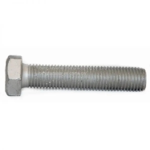 Manufacturer Hot Galvanized Bolt, Outer Hexagonal Bolt, Hexagon Screw, Guaranteed Quality photo-2