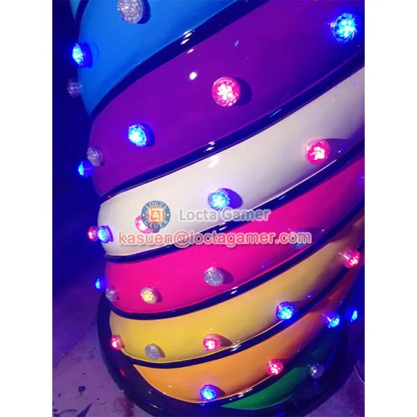 Zhongshan Amusement Swing Rides Chair Flying Colorful Chair Kiddie Rides photo-3