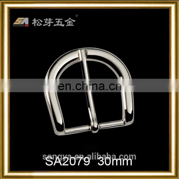 China Professional Metal Buckle Accessory For Leather Bag, PVD Plating Leather Bag Buckle Metal photo-3