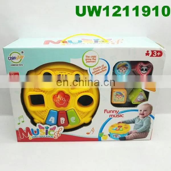 Shape Sorting Cube - Classic Wooden Toy With 12 Shapes photo-5