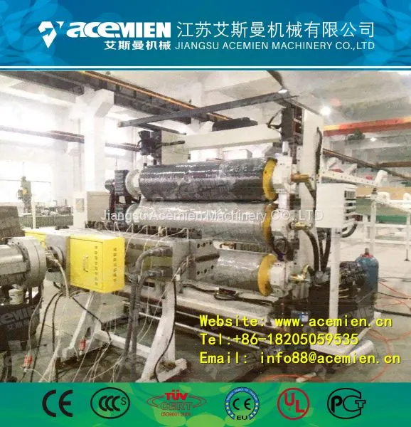 Eco-friendly PVC Faux Marble Board Machine/extrusion Line photo-2