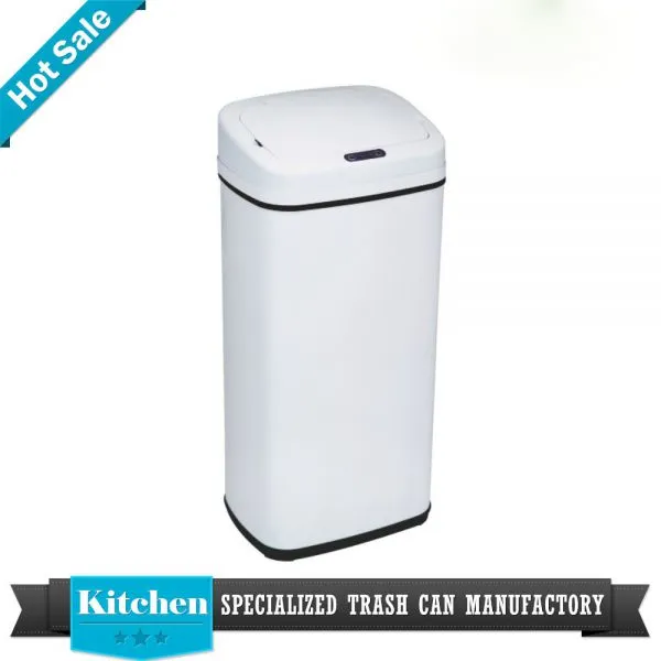Factory Direct Eco-friendly Touchless Automatic Sensor 30L Garbage Bins Stainless Steel Trash Can Color Silver Sensor Waste Bin