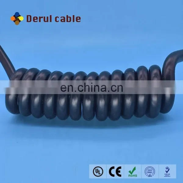 High Elasticity Cnc Spiral Cable Trailer Spiral Cable Spring Cable photo-3