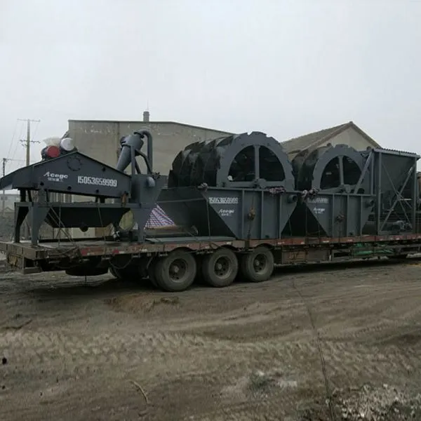 Mobile Sand Washing Machine on Vehicle