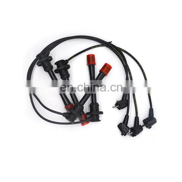 Guangzhou oe #19037-75010 1903775010 For Tundra 1995-2004 3.4L Ignition Cable Spark Plug Wire Set photo-4