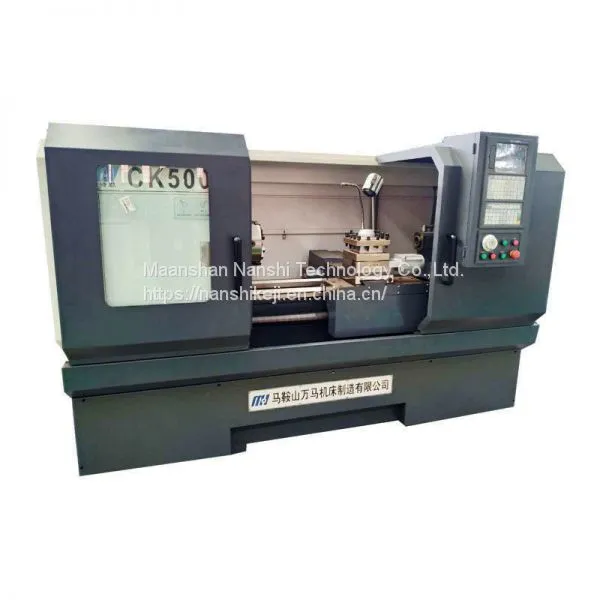 CNC Flat Bed Lathe CK500/2000 Heavy Cutting With Low Noise Chuck Lathe photo-2