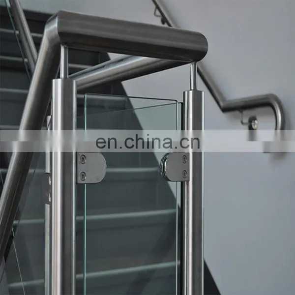 Stainless Steel Frameless 8-12mm Tempered Glass Balustrade & Handrail Stair Railing Balcony Systems photo-2