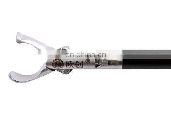 Laparoscopic Grasper With Diam 5mm 10mm Insulated Handle With Rachet Plastic Scissor Clamp photo-4