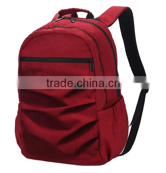 Fashion Red Fancy Canvas Diaper Bag photo-2