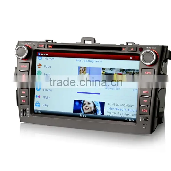 Erisin ES8288M The Newest 8 Inch 2 Din Car DVD Player GPS Bluetooth for Toyota photo-5