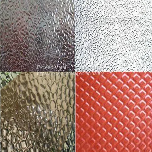 Aluminium Stucco/(diamond) Embossed Coil/Bobina de Aluminio Con Relieve de Estuco/Bobine en Relief en Stuc D'aluminium