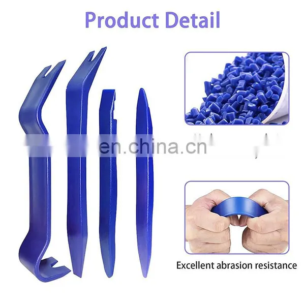 5Pcs Auto Door Clip Panel Trim Removal Tool Kits for Car Dash Radio Audio Installer Pry Tool Set photo-3