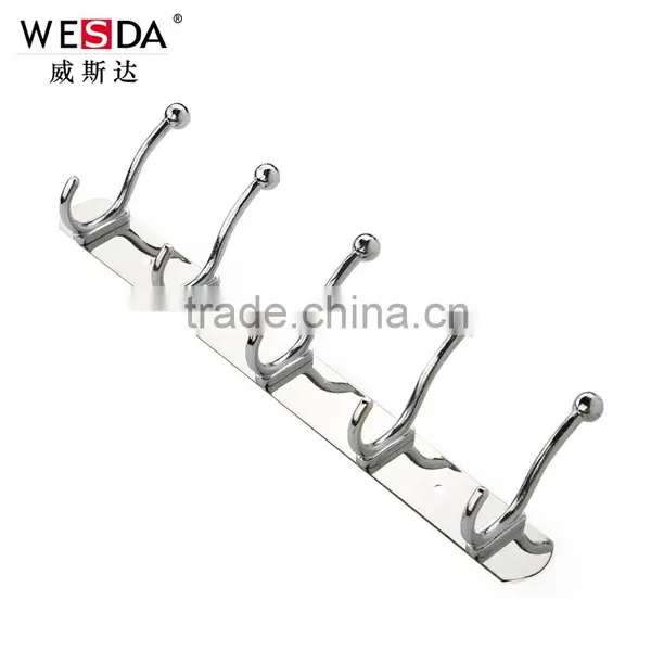 WESDA New Product Decorative Stainless Steel Clothes Hook (030) photo-4