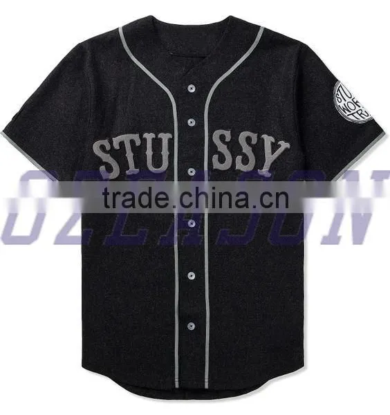 Fashionable Baseball Jersey Embroidered Pattern and Logo T-shirts for Men/women Training photo-6