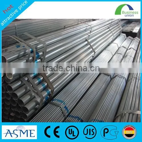 Pre Galvanized Steel Pipes Tubes/pre Galvanized Welded Pipe photo-4