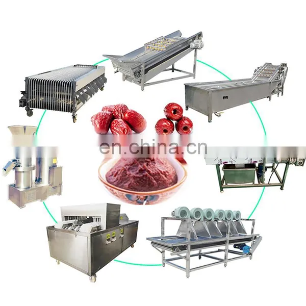 Fruit Paste Jam Butter Making Machine Press Grinding Fruits Jam Tomato Paste Peanut Butter Making Machine photo-5