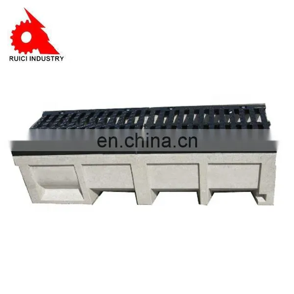 Environmentally Resin Concrete Material Floor Drains Gutter photo-5