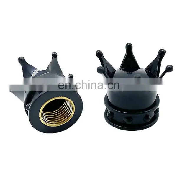 New Royal Crown Valve Stem Caps Universal Tire Wheel Valve Caps for Car, Motorcycle ,Bike and Bicycle photo-3