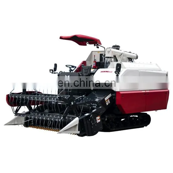 With Grass Guide Bars Famous Agricultural Machinery Rice Combine Harvester