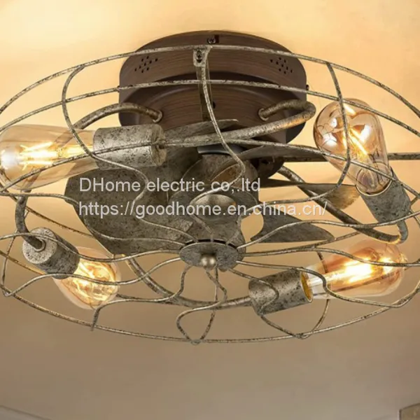 Retro Ceiling Electric Fan Light（Wechat:13510231336） photo-3