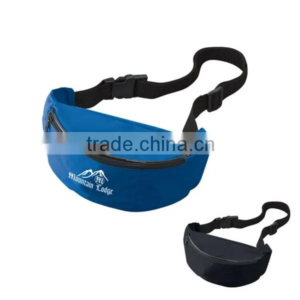 Custom Fanny Pack Lightweight 210D Polyester Waist Fanny Packs With Water Bottle Holder photo-3