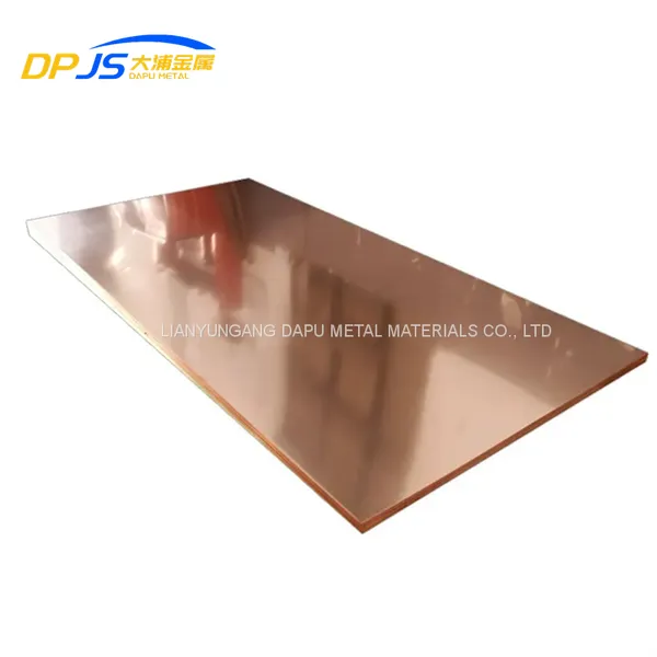 AISI/GB/En C11000/C11300/C11400/C11500/C11600 High Quality Copper Plate/Sheet 99.9% Purity Made in China photo-2