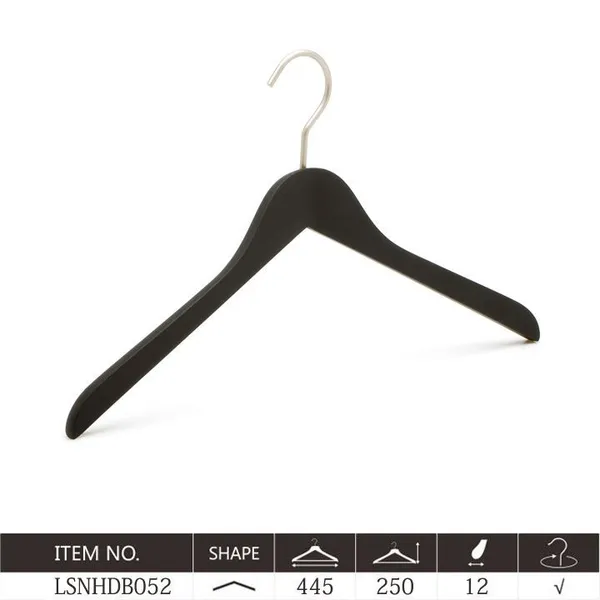 Factory Direct Sale Wooden Hangers for Closet Coat Clothing Store Wood Hangers photo-5