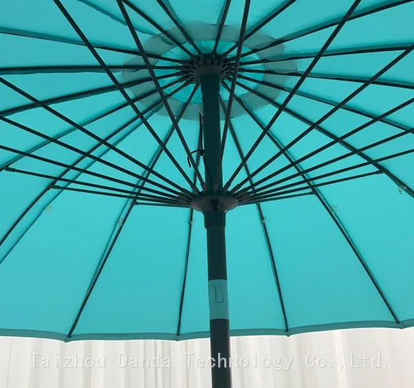 Factory Price Wholesale Outdoor 10FT Umbrella With Tilt And Crank Waterproof And Sunshade photo-3