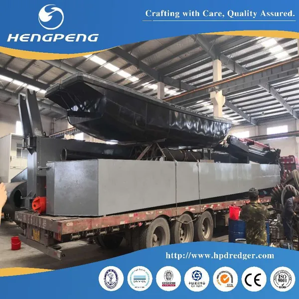 Powerful Waterway Dredger With High Flow Capacity Features