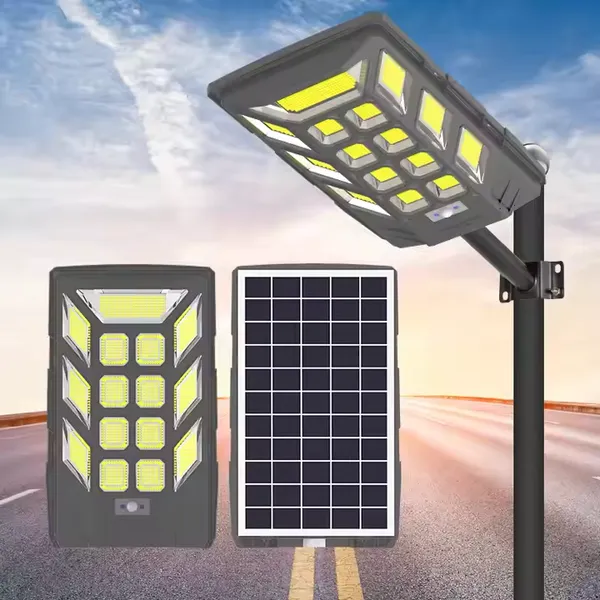 High Quality Outdoor Ip65 Waterproof ABS 600W Integrated All in One Solar Street Light