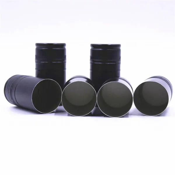 Custom 30x60mm Tamper-Evident Aluminum ROPP Caps, 30mm Wine Cap With Screen Printing photo-5