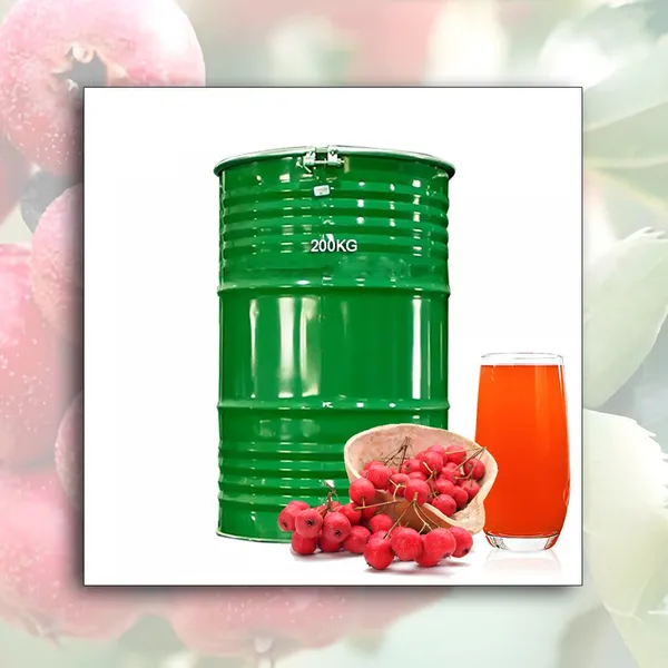 Natural Hawthorn Juice Concentrate Bulk Hawberry Juice Raw Material for Healthy Beverages and Digestive Drinks photo-4