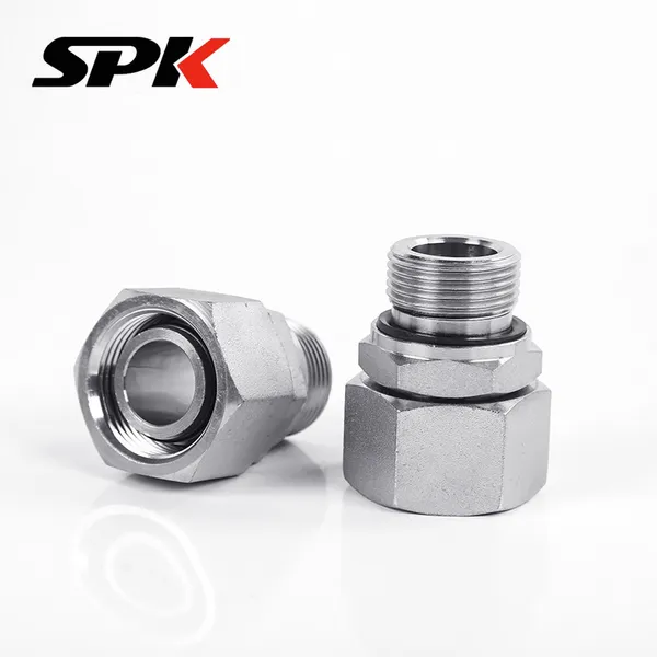 Yonghua Parker EGE Union Swivel Joint, Ferrule-Type Hydraulic Adapter, 2MC 2MD Stainless Steel Fitting photo-3