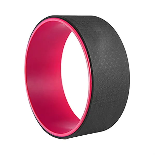 Back Support Yoga Pilates Exercise Wheel Yoga Ring for Back Exercises Training Fitness Wheel photo-3