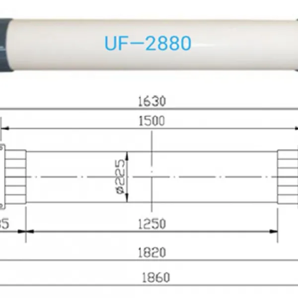 High-Performance PVDF Hollow Fiber UF Membrane for Industrial Wastewater photo-3
